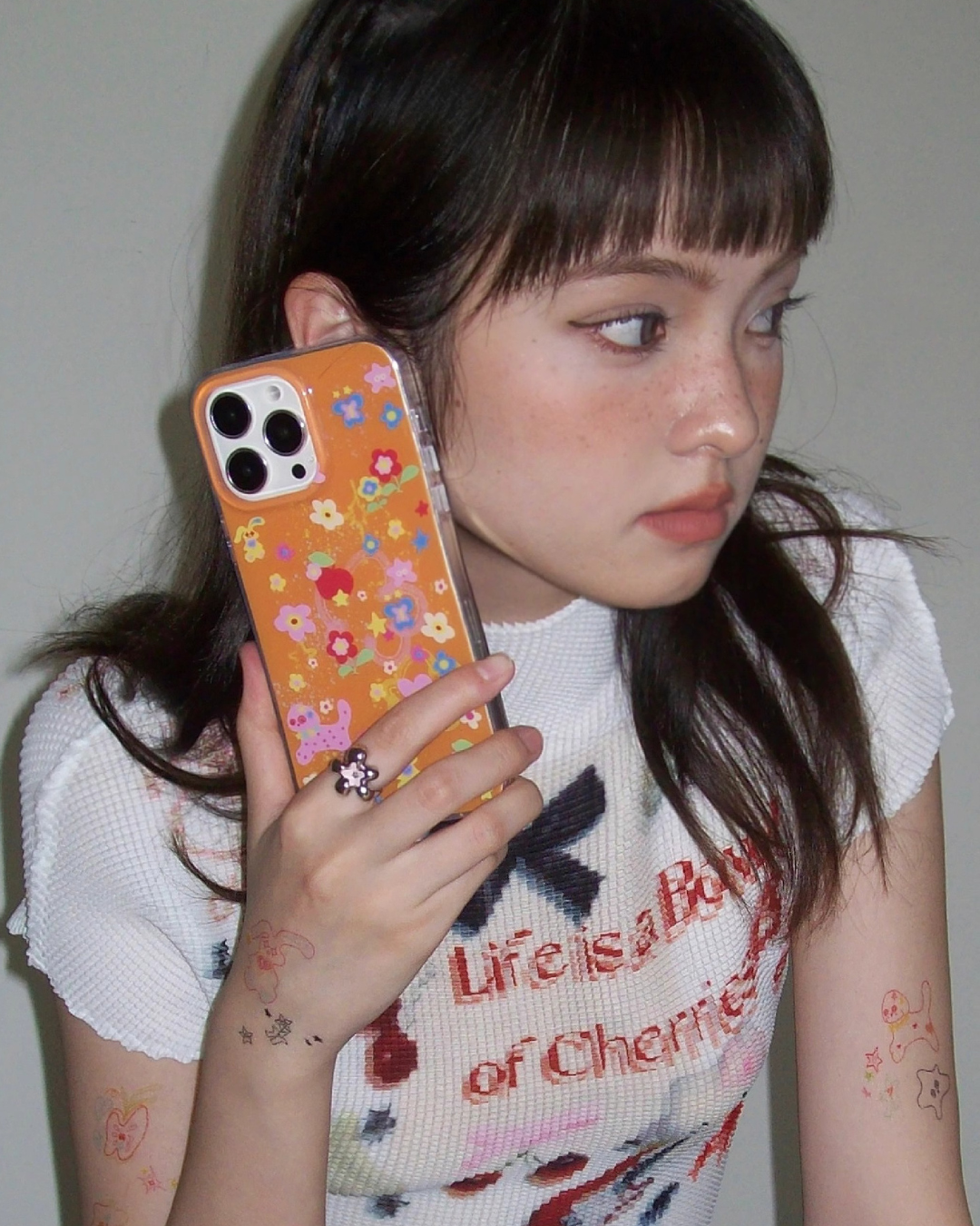 Graffy iPhone Case Orange
