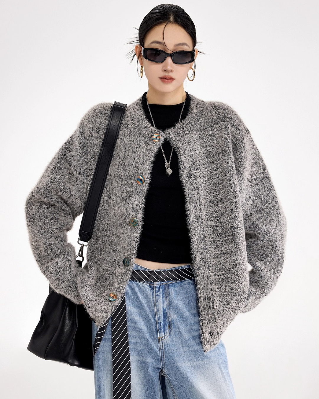 Soft Texture Knit Cardigan