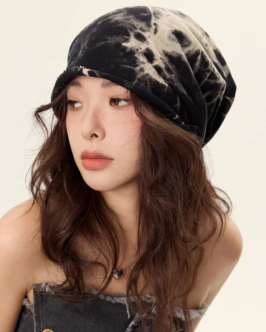 Tie-dye Cloud Loose Beanie