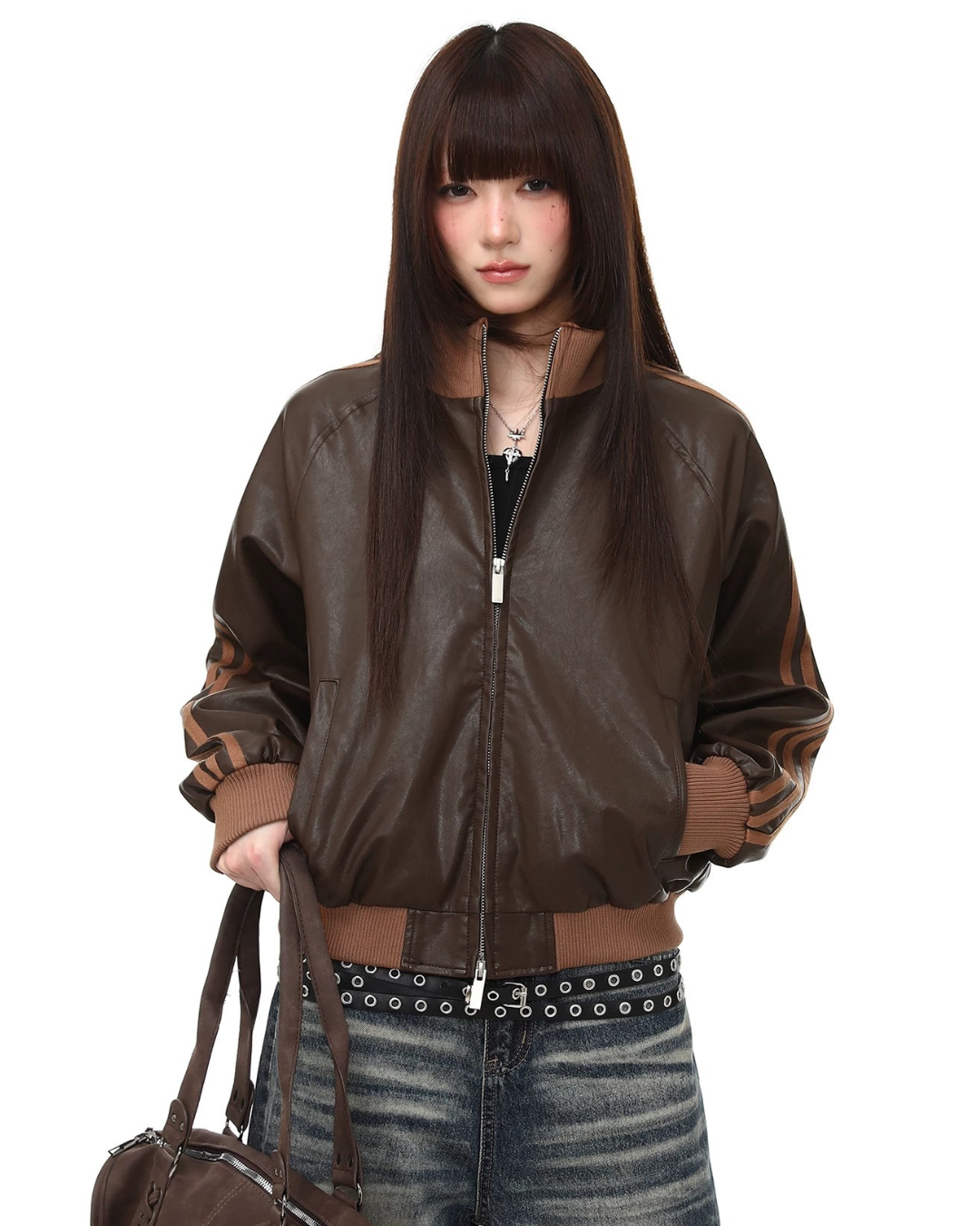 Racer Stripe Bomber