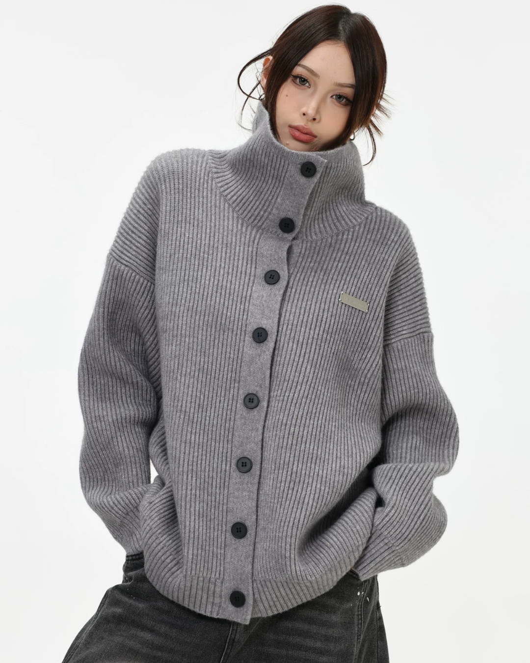 Chunky Rib Cardigan