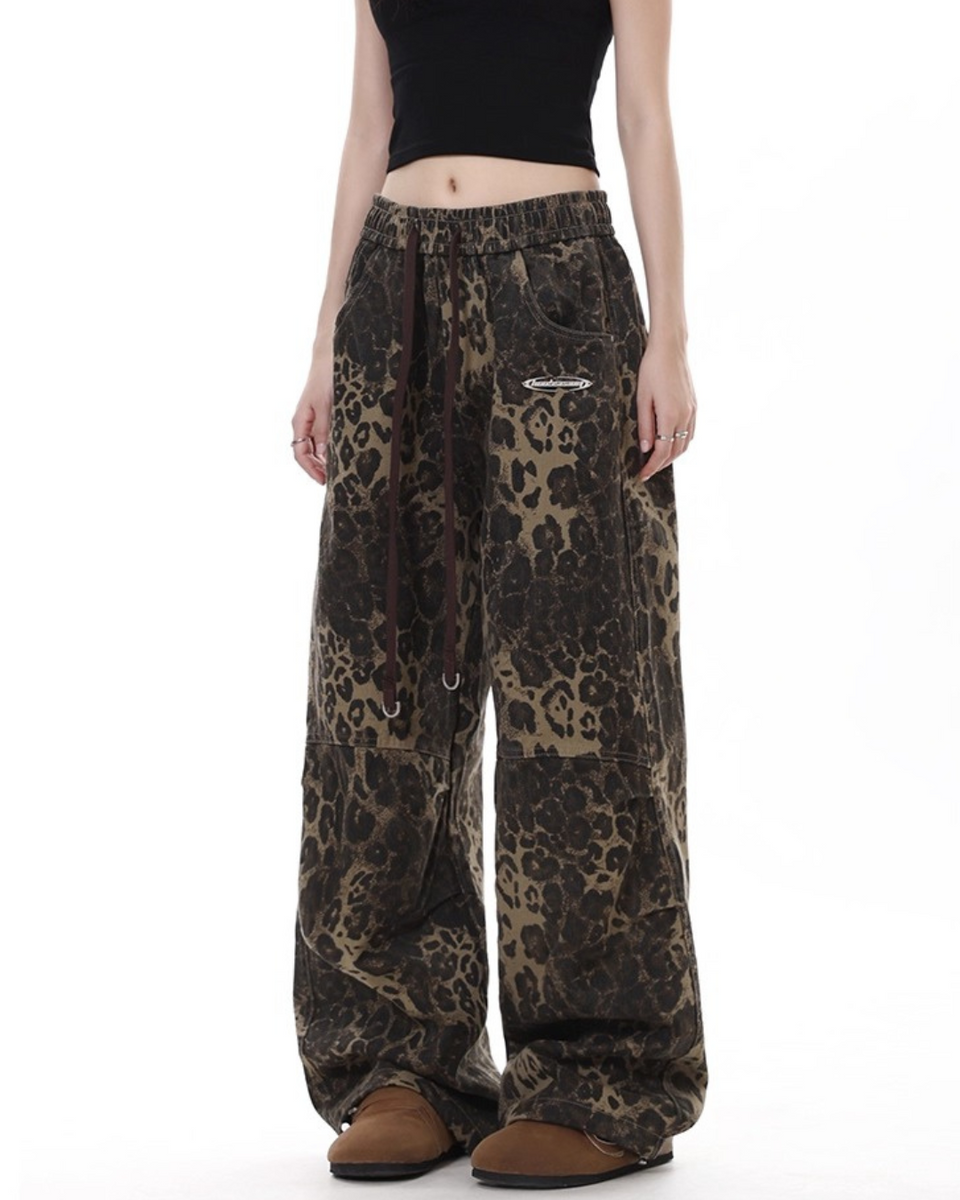 Vintage Leopard Lounge Pants