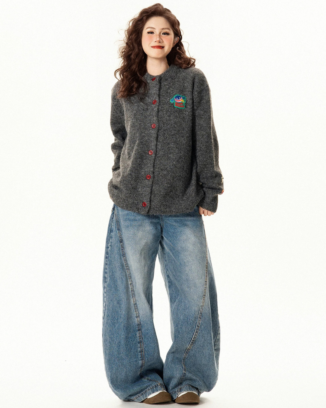 Monster Patch Cardigan