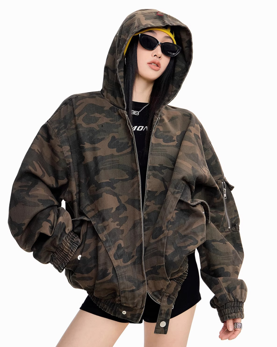 Urban Camo Hoodie Jacket