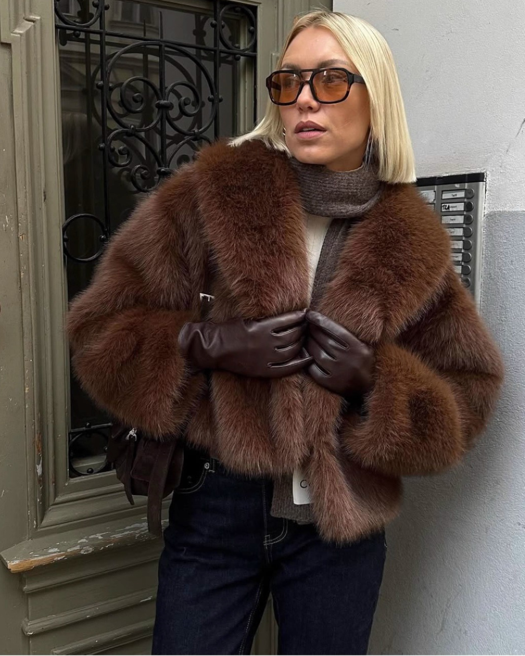 City Glam Fur Jacket