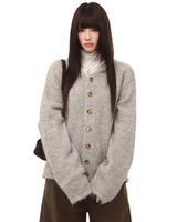 Tortoise Button Cardigan