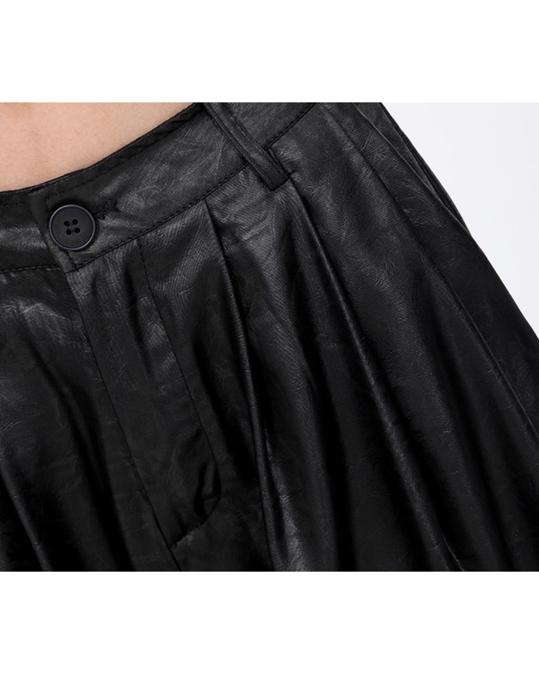Urban Edge Faux Leather Trousers
