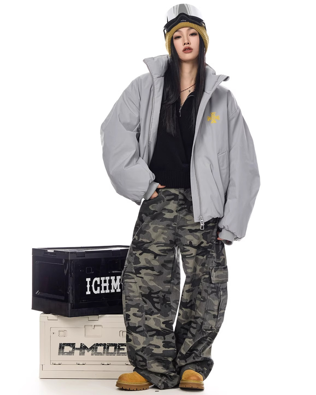 High-Neck Puffer Jacket