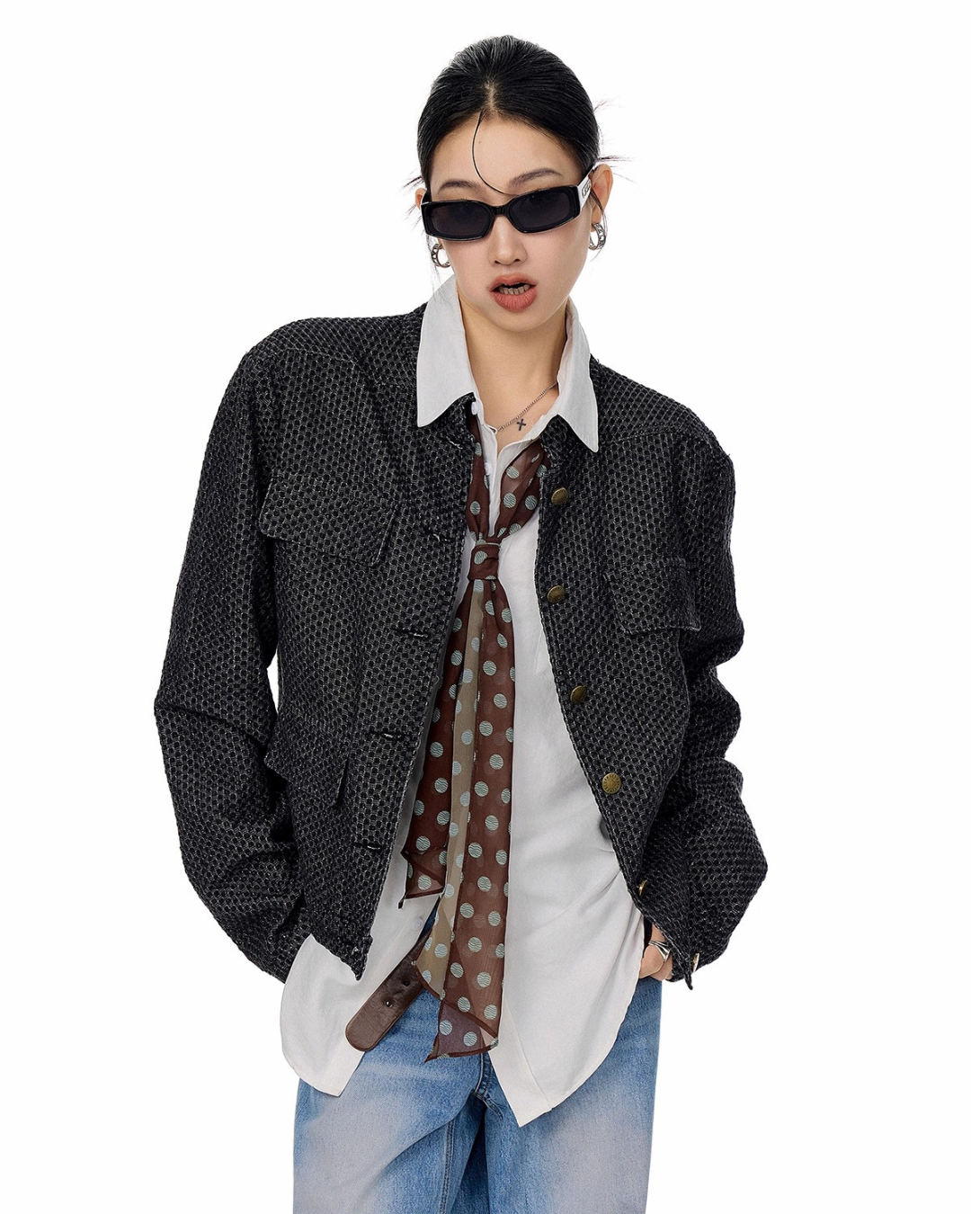 Textured Work Jacket