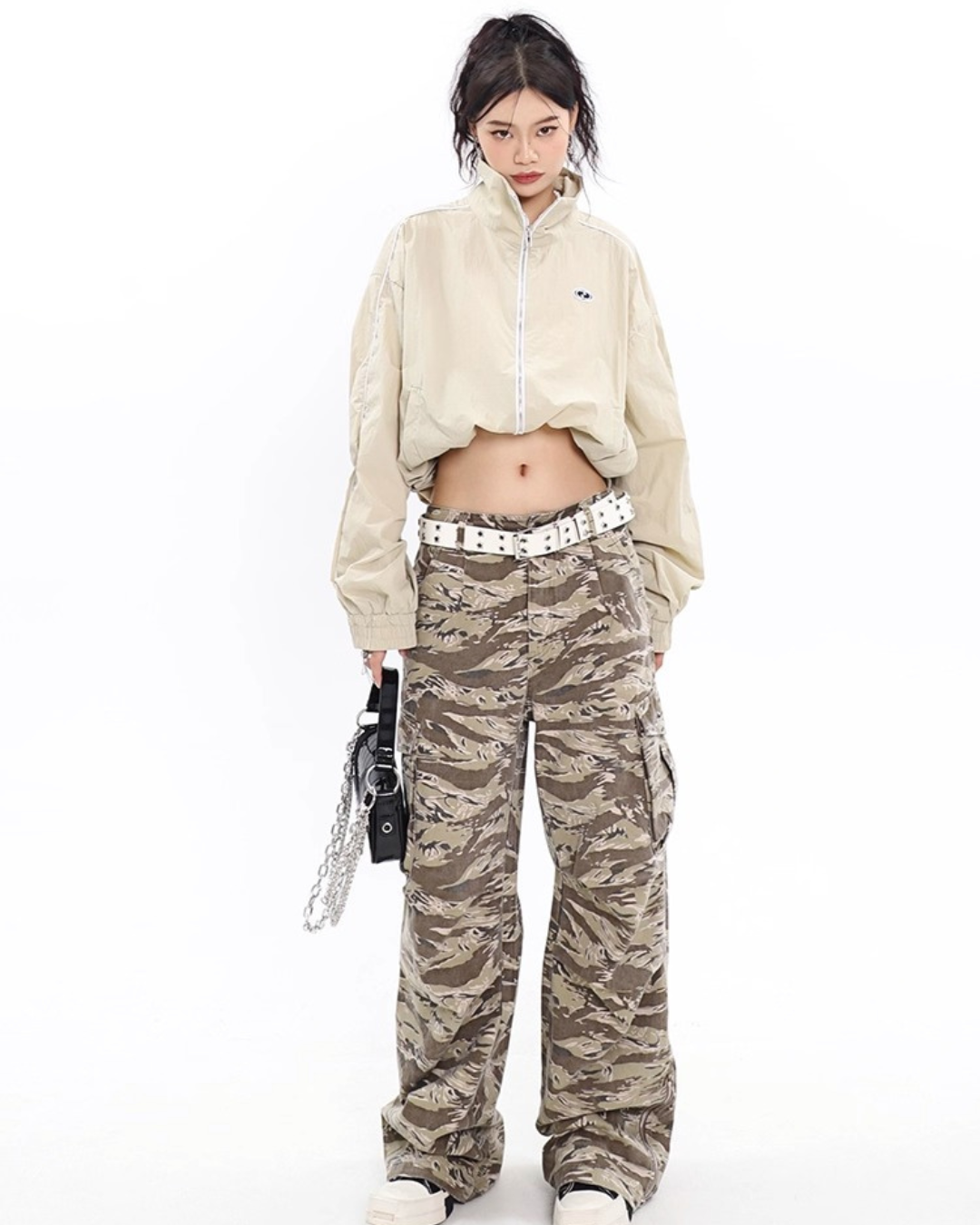 Star Hole Double Belt