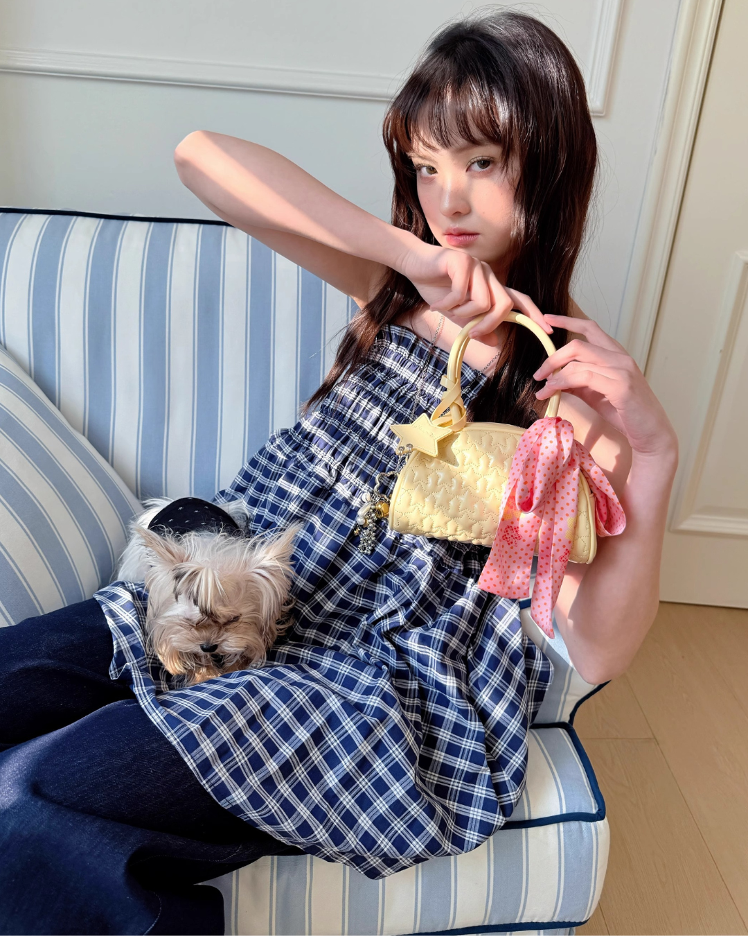 Star Pastel Mini Clutch Bag