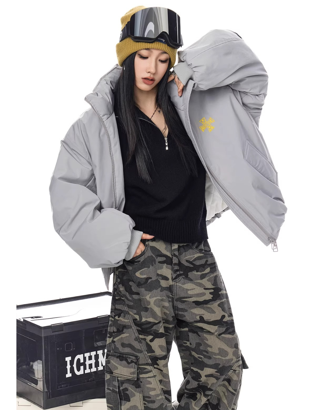 High-Neck Puffer Jacket