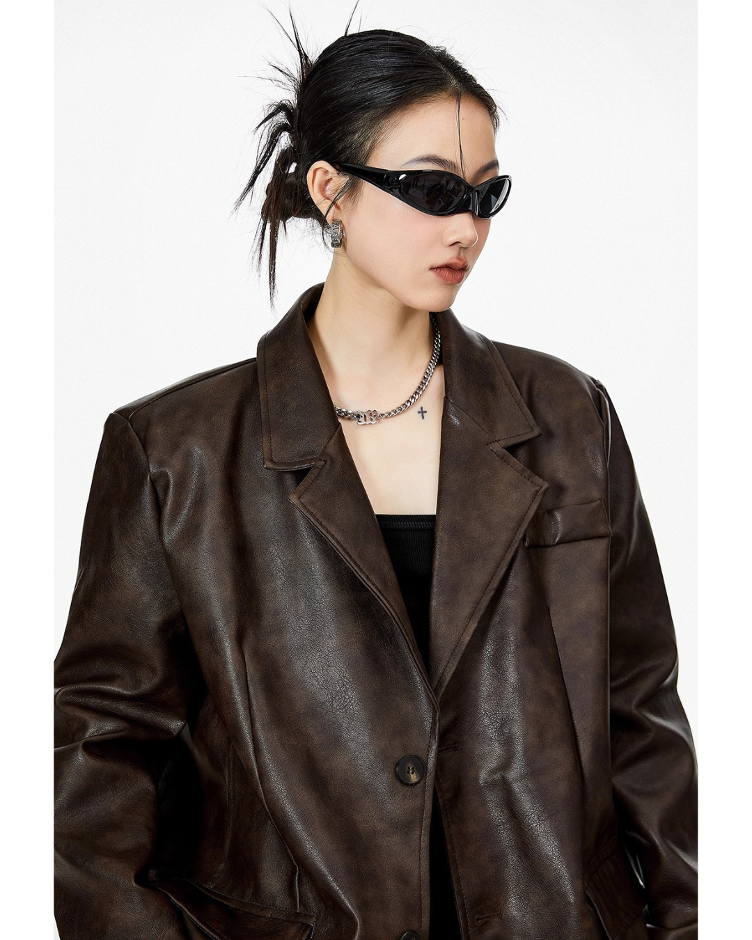 Bold Fit Leather Jacket