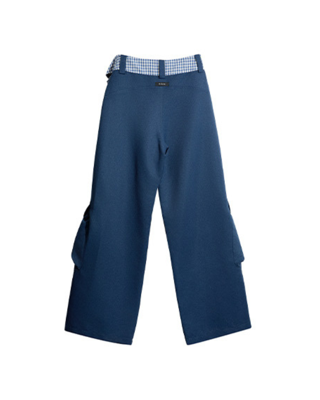 Tie Belt Baggy Cargo Pants