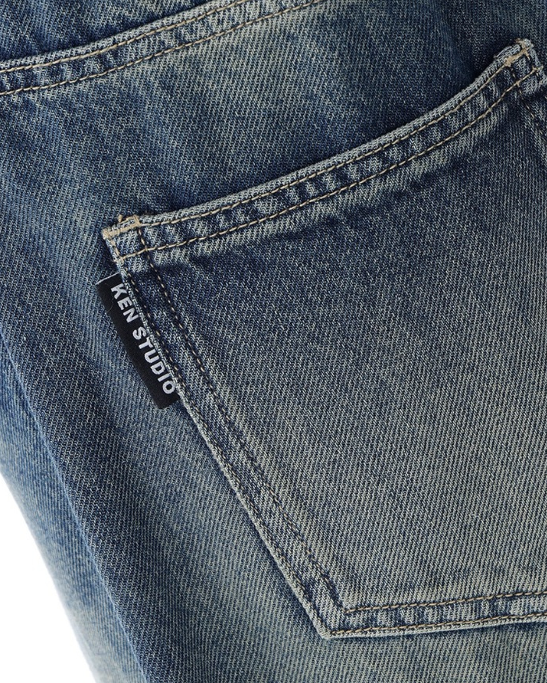 Classic Wash Baggy Denim