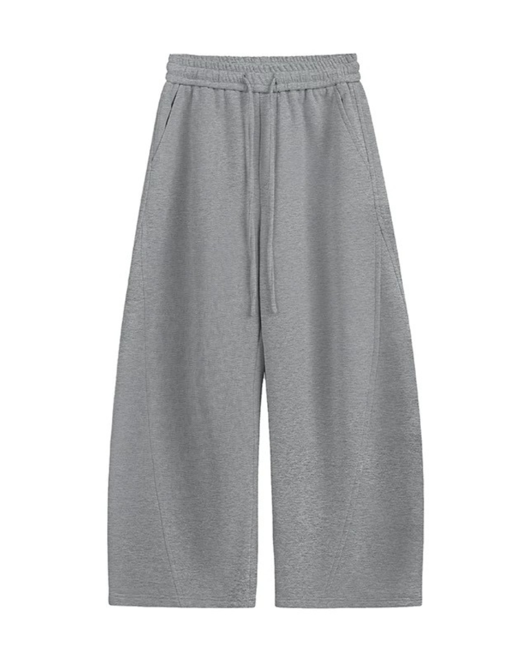 Draped Wide Fit Sweat Trousers