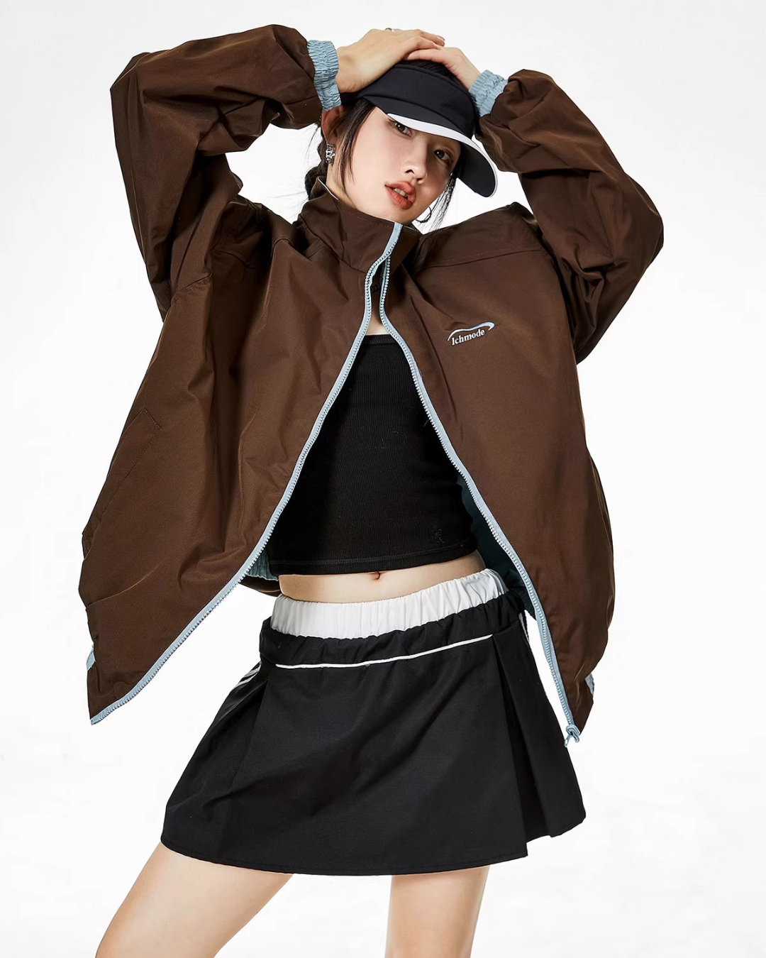 Reversible Classic Nylon Track Jacket