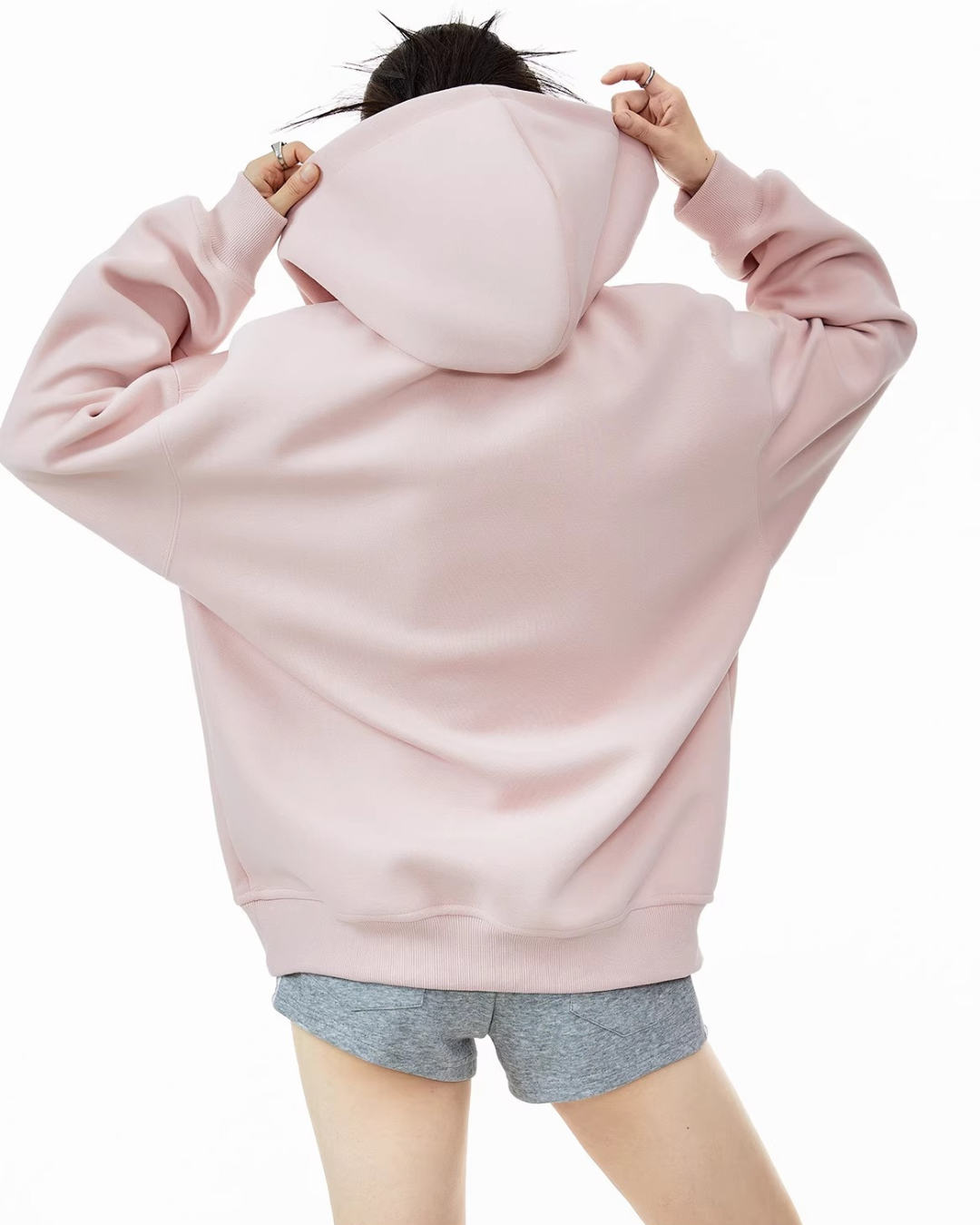 Deep V Sweat Hoodie