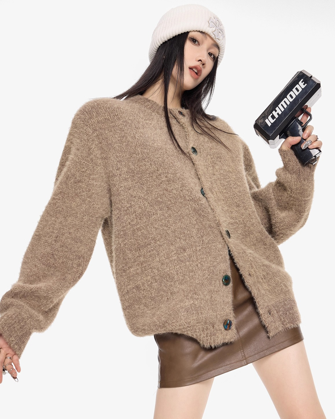 Soft Texture Knit Cardigan