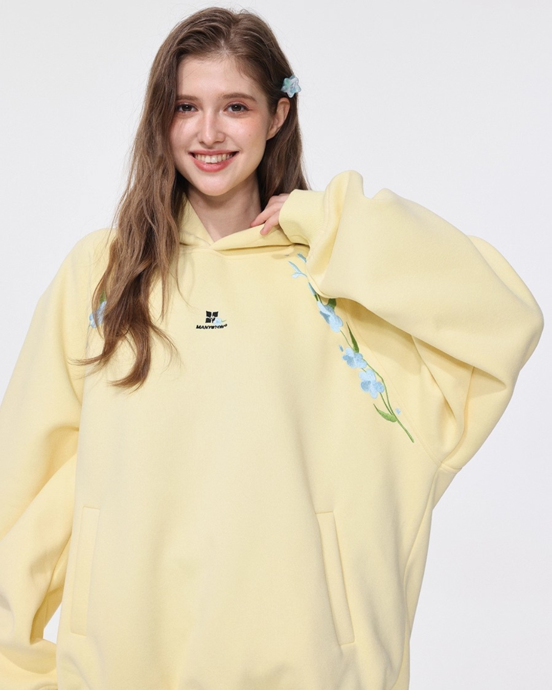 Bloom Embroidered Hoodie