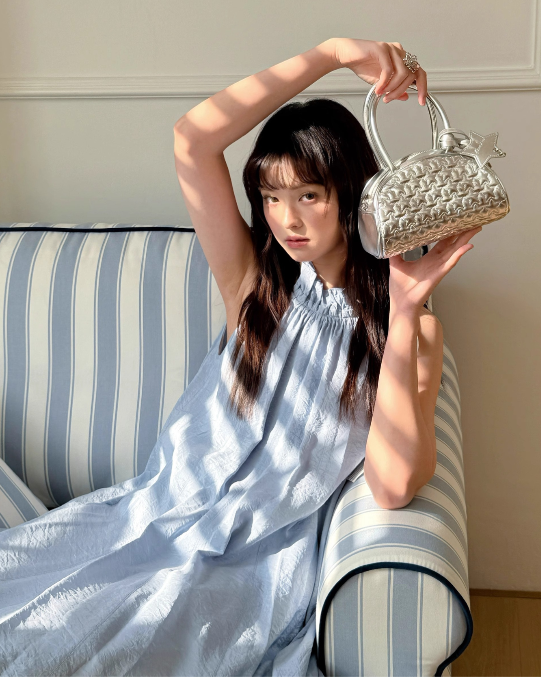 Star Pastel Mini Clutch Bag