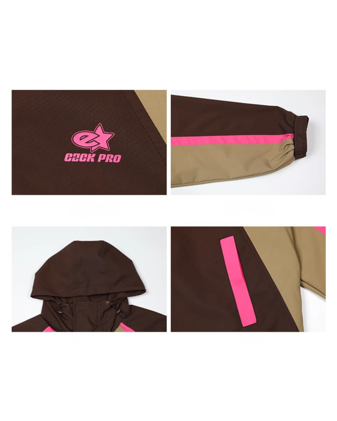 Color Block Track Jacket