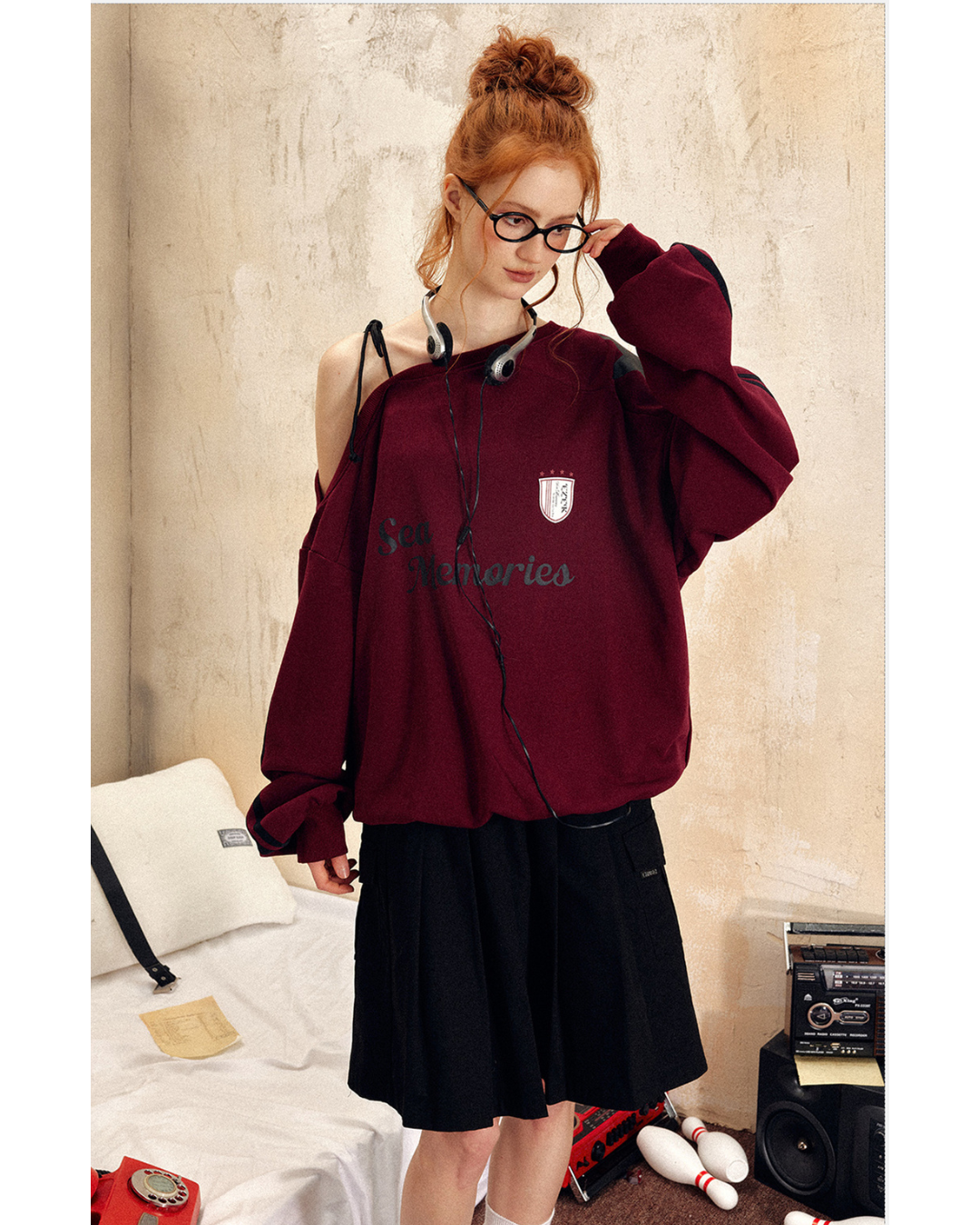 Slanted Shoulder Game Shirt/3Style-Design