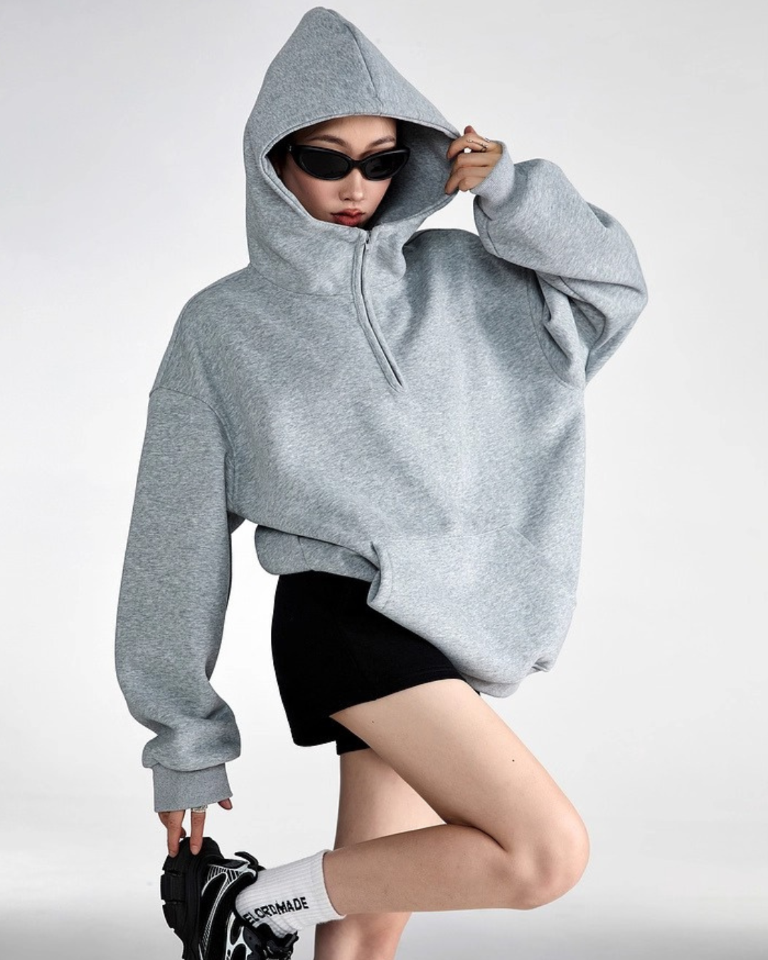 Classic Half Zip Hoodie