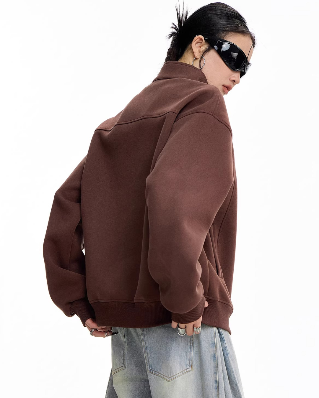 Half Zip Sweat Pullover