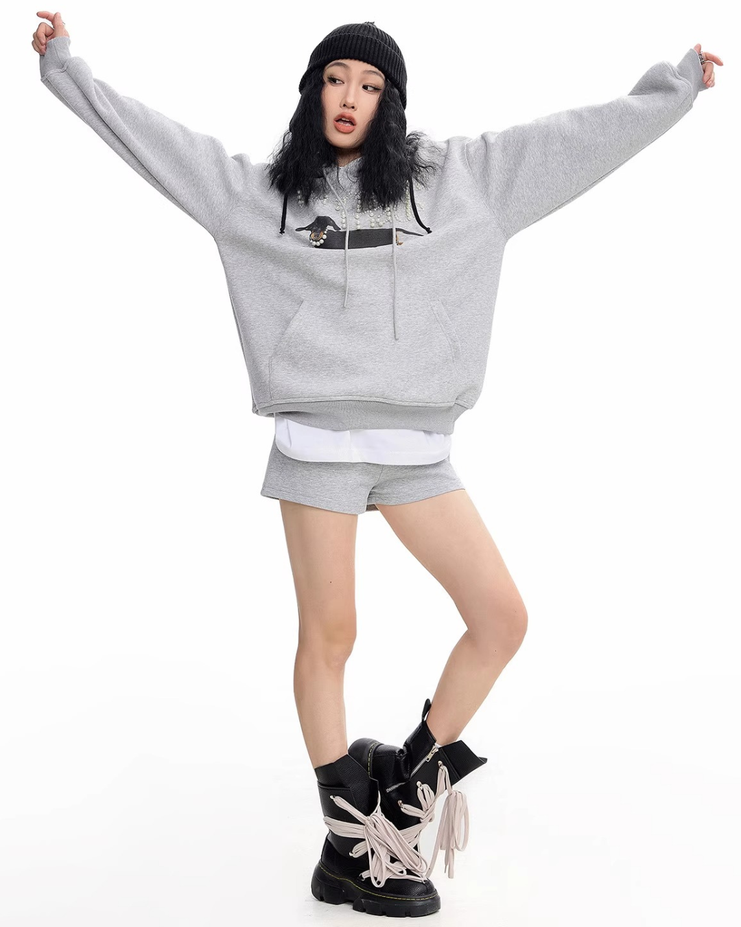 Pearl Logo Dog Hoodie