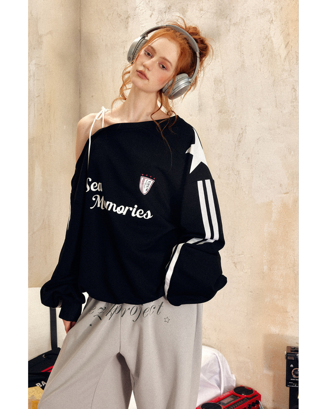 Slanted Shoulder Game Shirt/3Style-Design