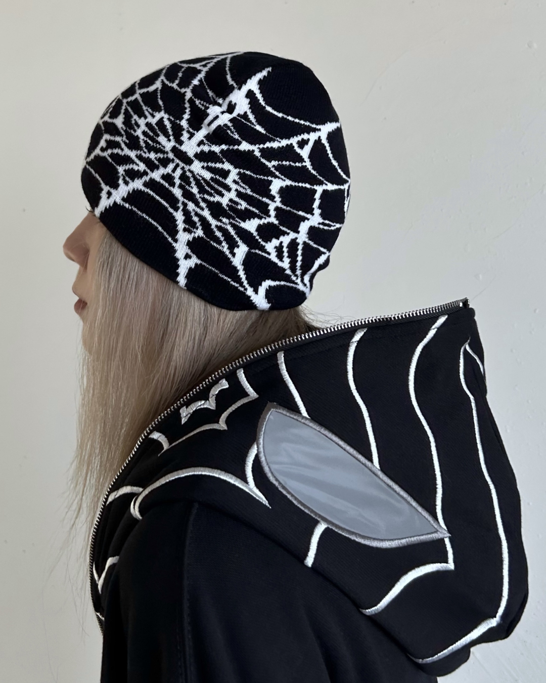 Spider Pattern Beanie