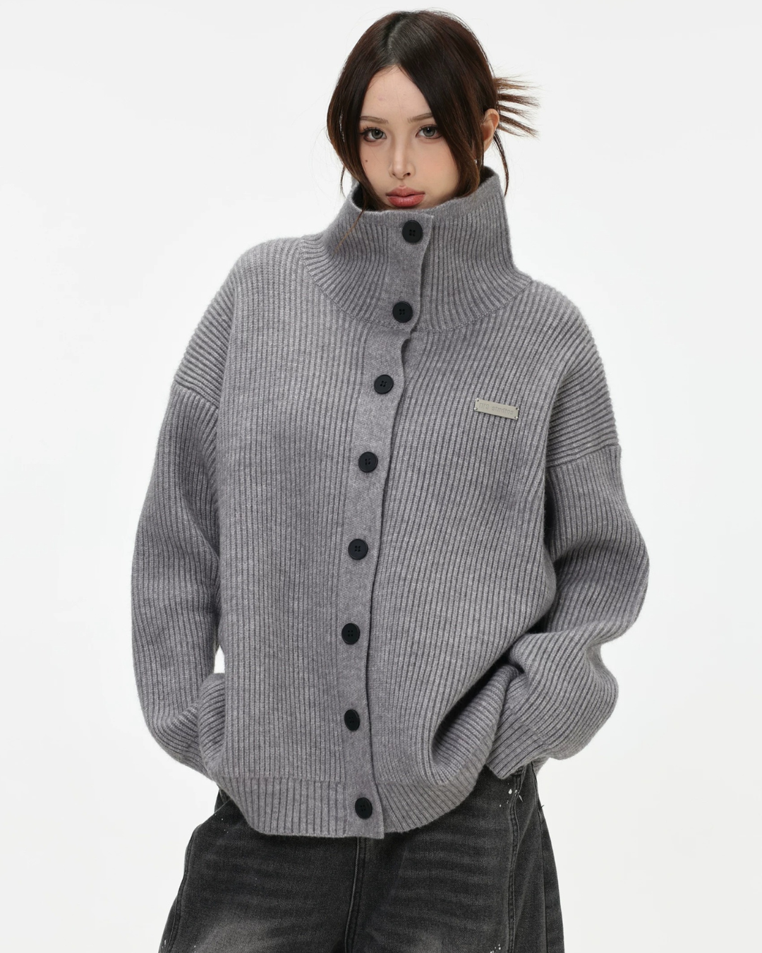 Chunky Rib Cardigan