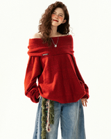 Foldover Chenille Knit
