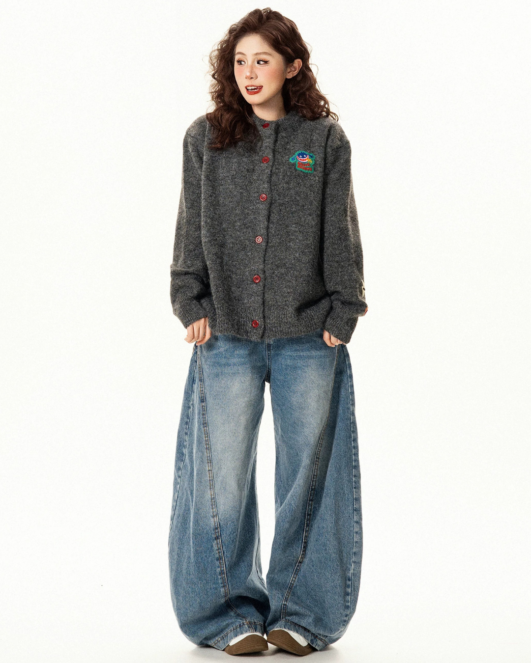 Monster Patch Cardigan