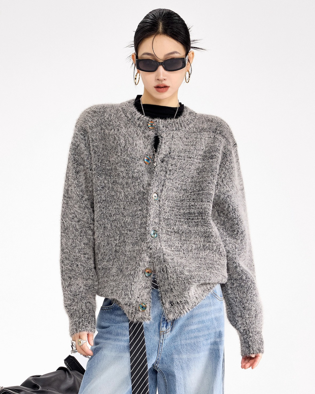 Soft Texture Knit Cardigan