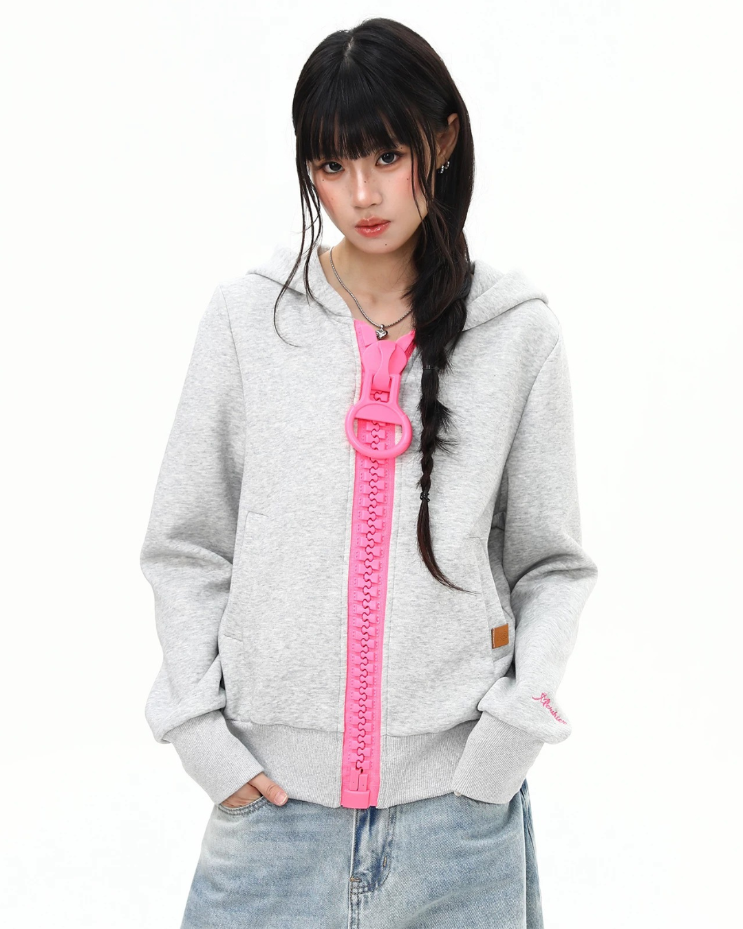 Ring Zip-Up Hoodie