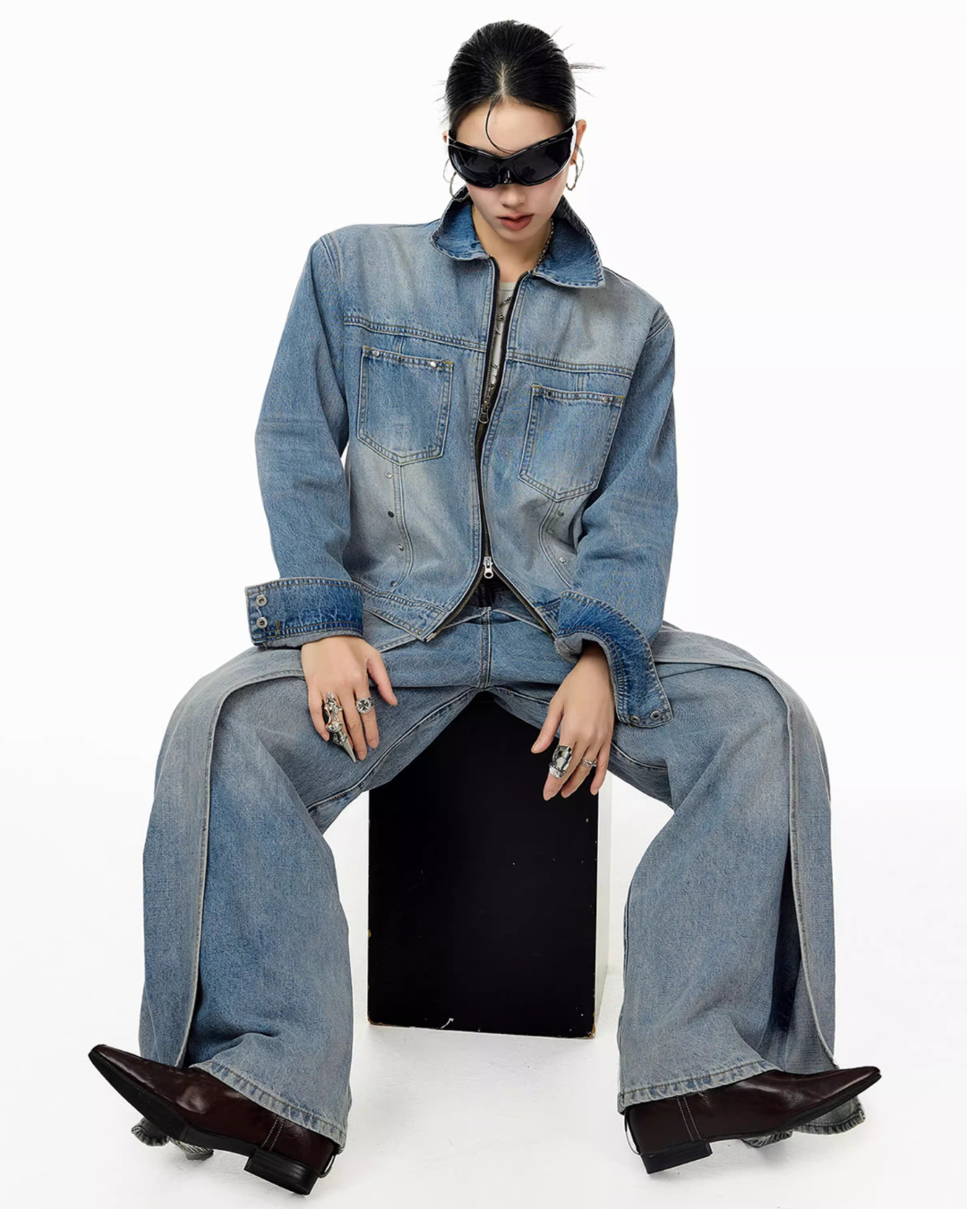 Vintage Short Denim Jacket