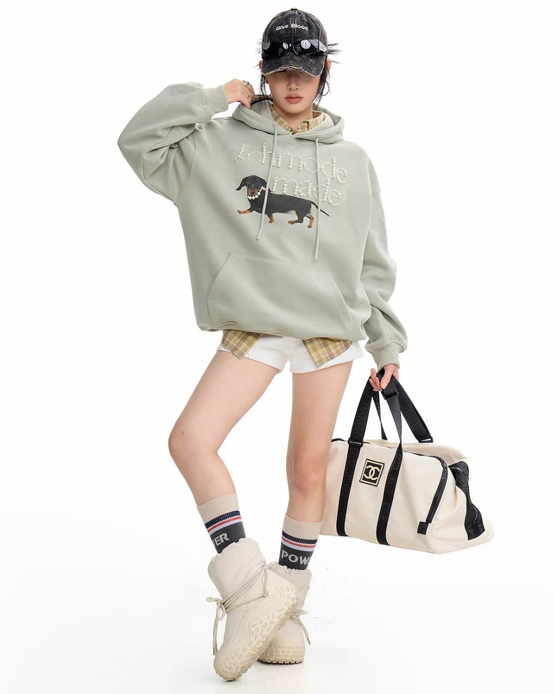 Pearl Logo Dog Hoodie