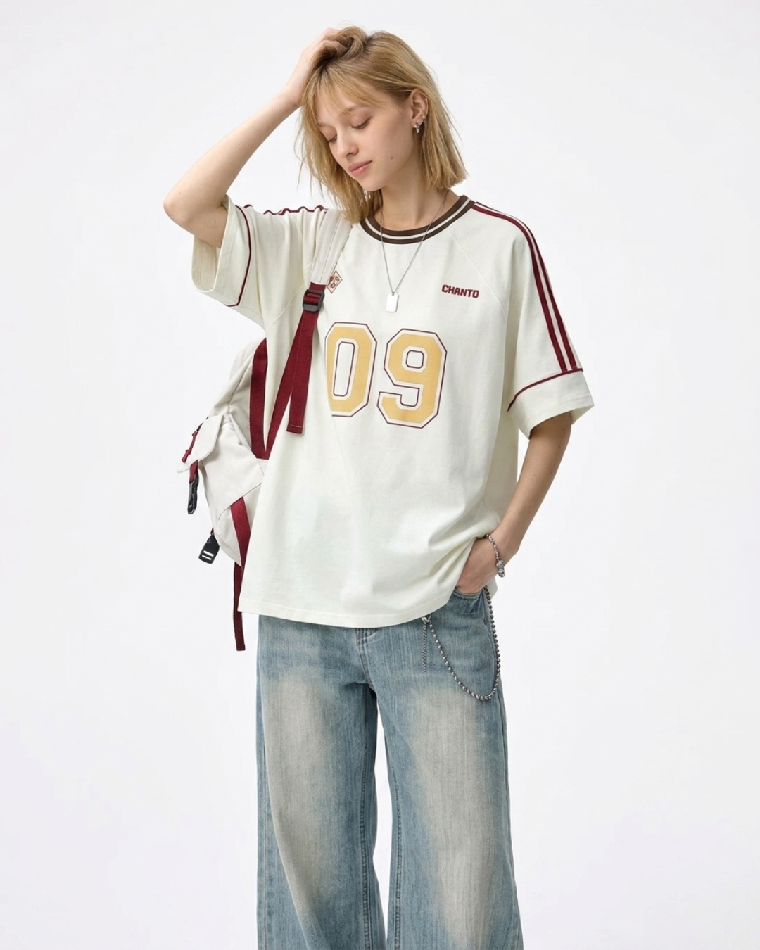 Retro Numbering Athletic Tee