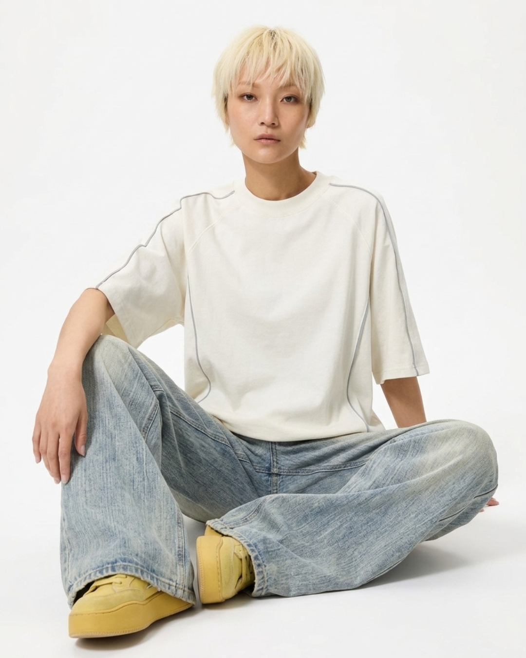 Piping Line Drop Shoulder Tee
