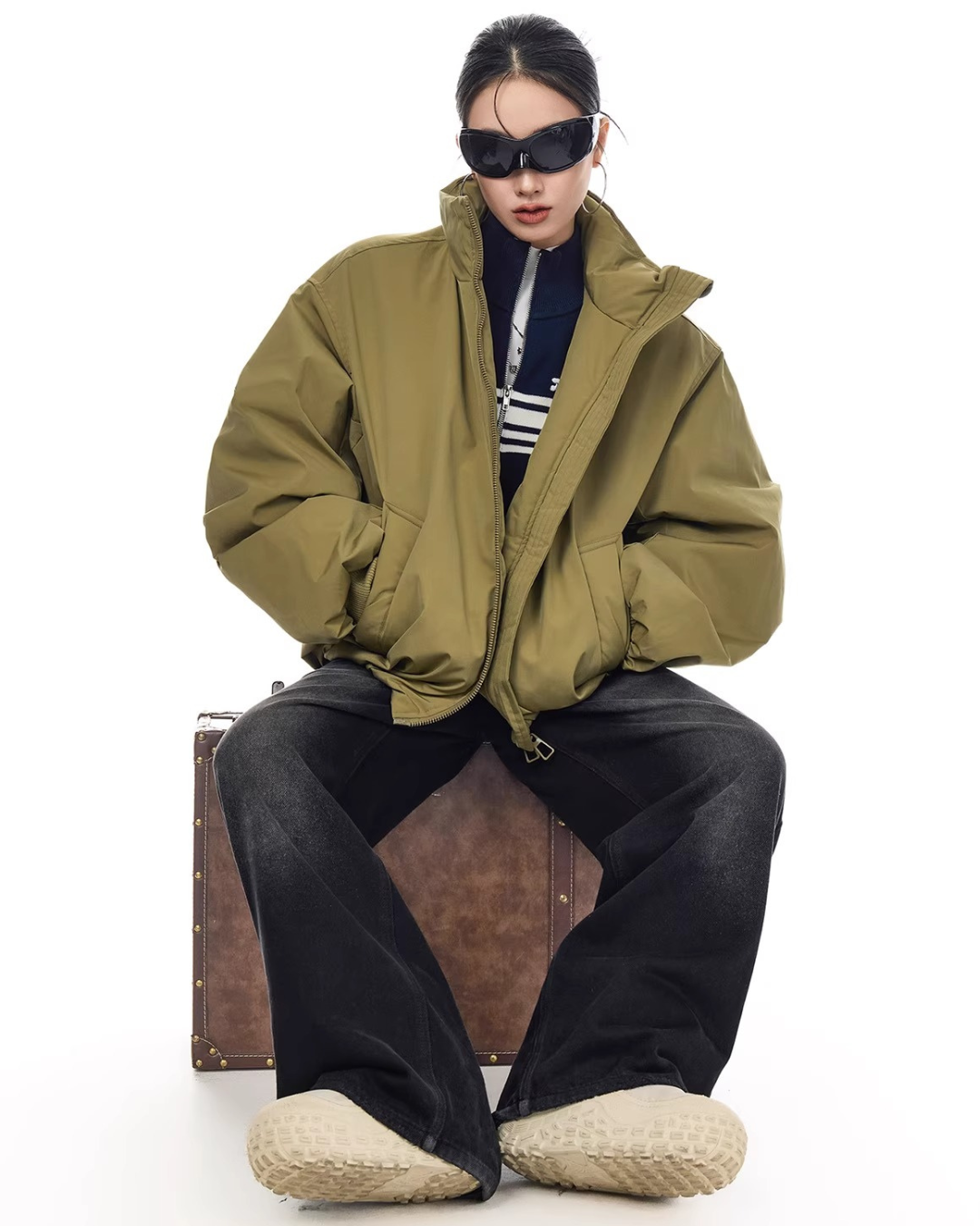 High-Neck Puffer Jacket