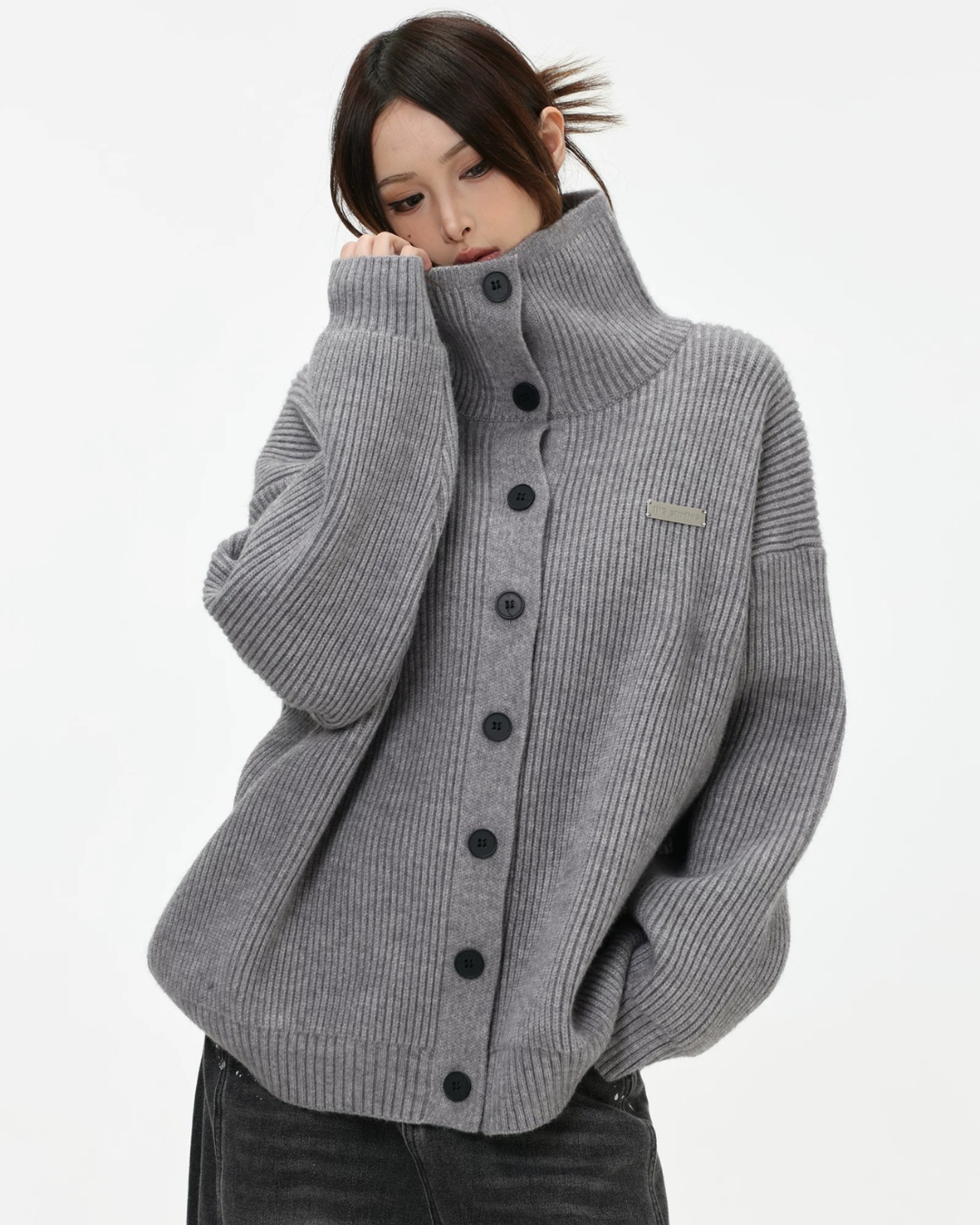 Chunky Rib Cardigan