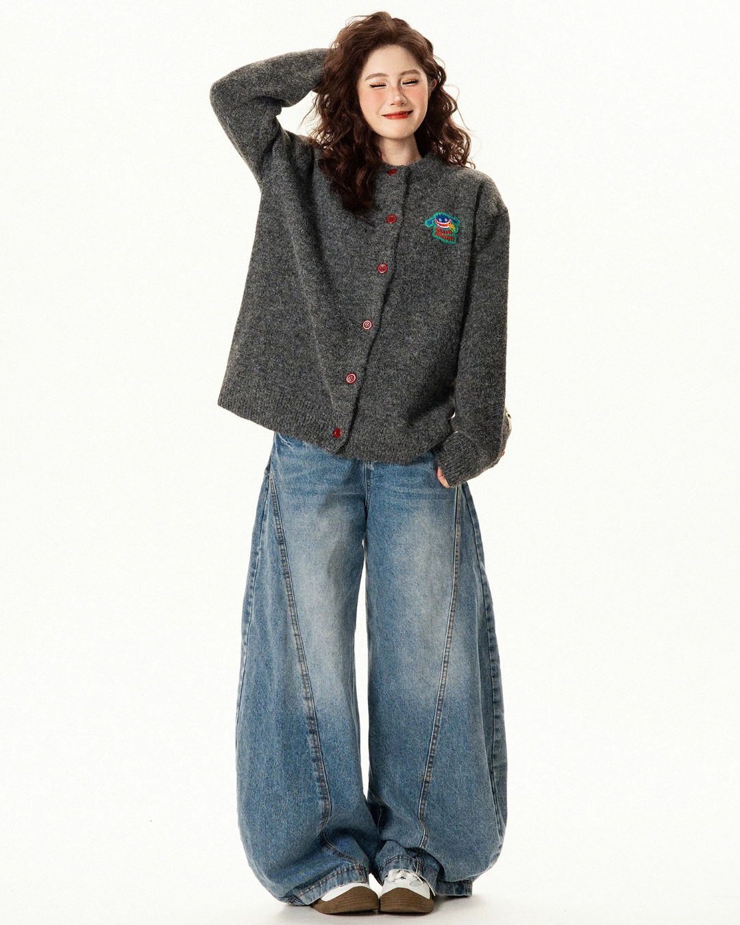 Monster Patch Cardigan