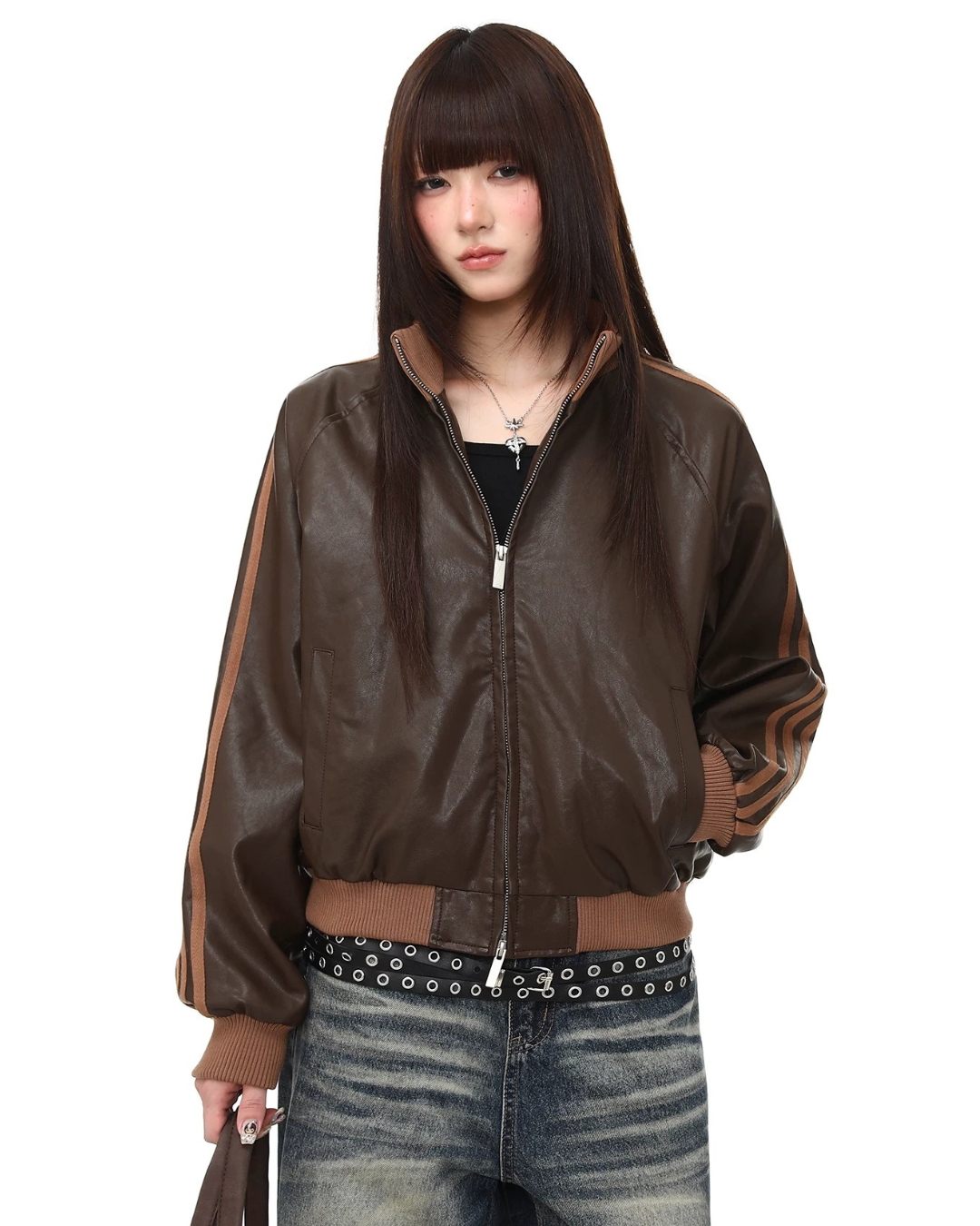 Racer Stripe Bomber