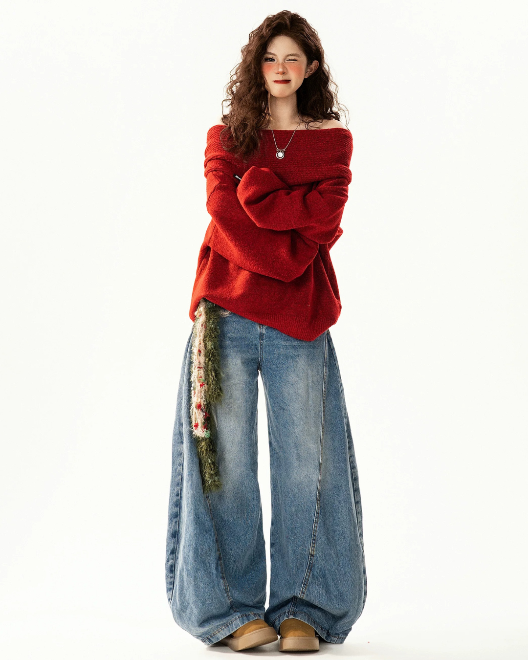 Foldover Chenille Knit