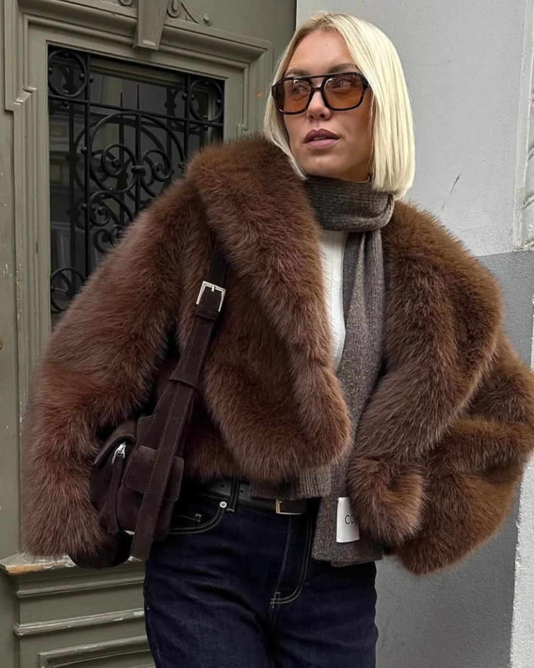 City Glam Fur Jacket