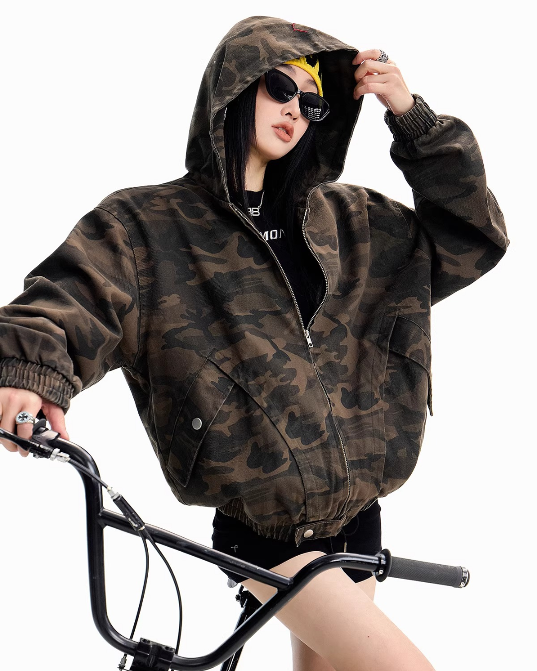 Urban Camo Hoodie Jacket