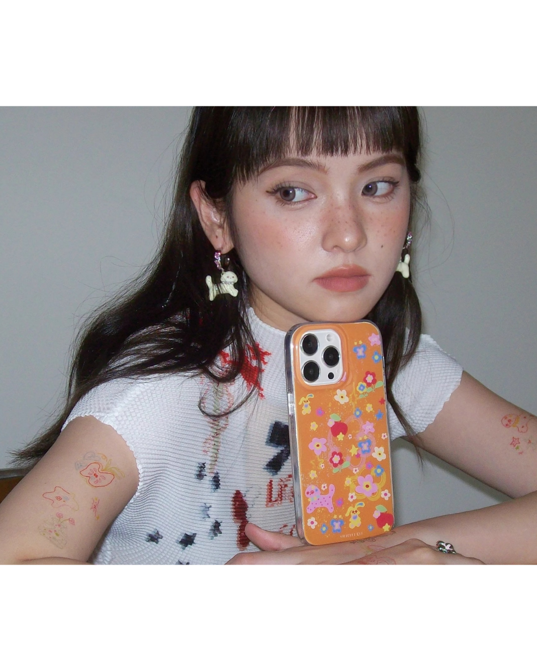 Graffy iPhone Case Orange