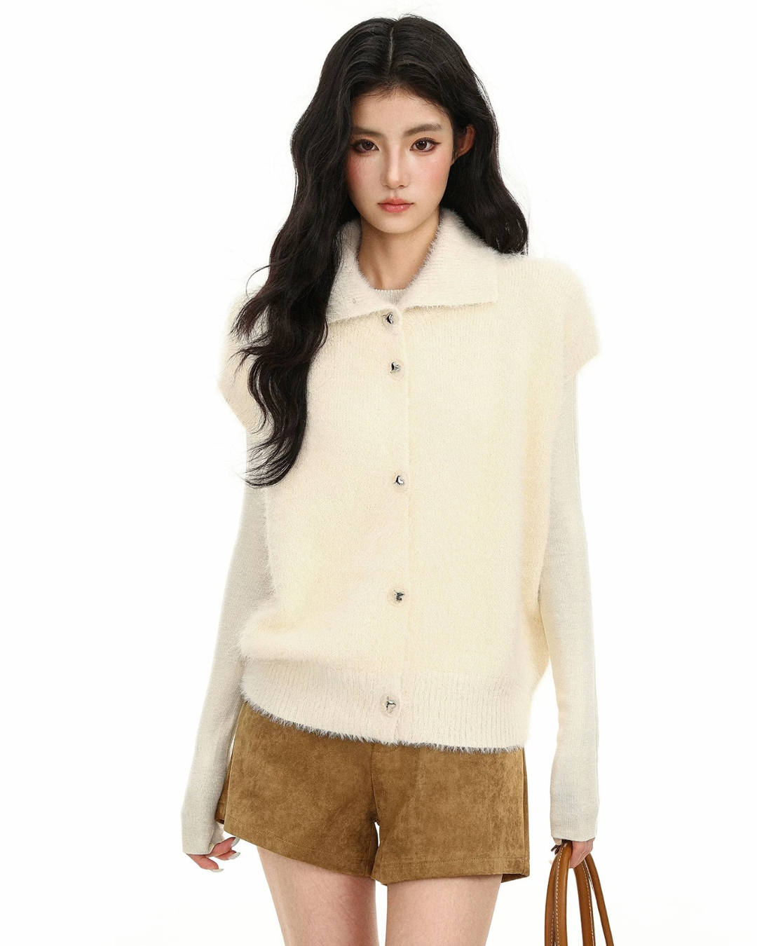Brushed Knit Vest